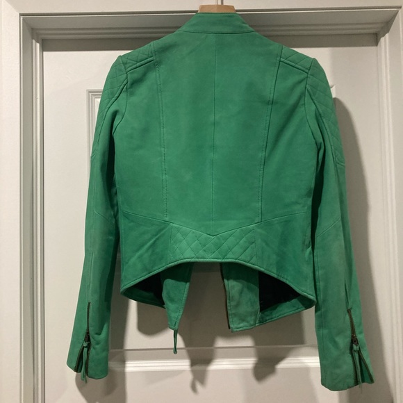 Real suede moto jacket - Picture 2 of 4
